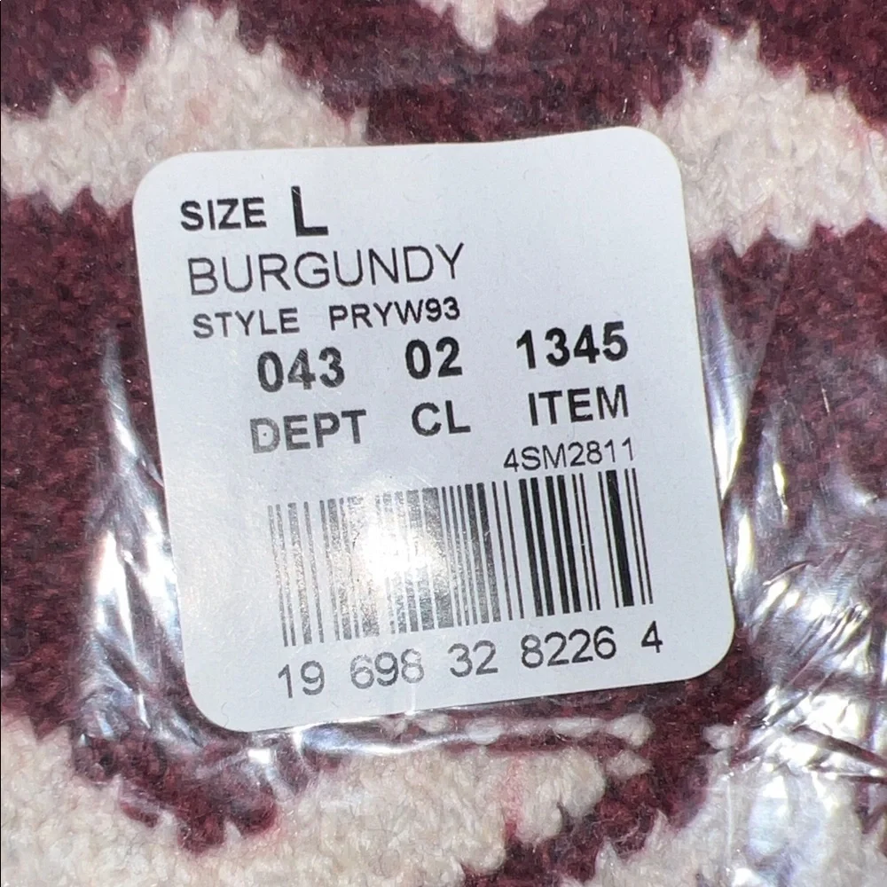 Goodfellow & Co Burgundy Crewneck Sweater